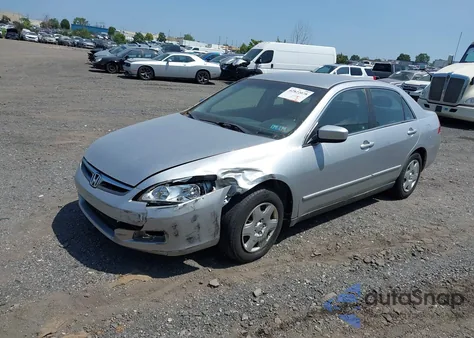 2007 Honda Accord 2.4 Lx из США, поврежденный, VIN 1HGCM56457A189873